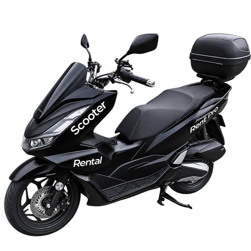 Honda PCX scooter rental in Madeira